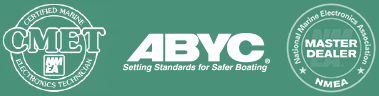 ABYC, National Marine Electronics Association Master Dealer, Certified Marine Electronics Technician